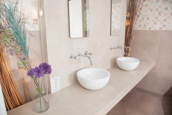 Luxus fürdőszoba belső — Stock Fotó