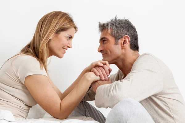 Smiling mature couple — Stock Photo, Image