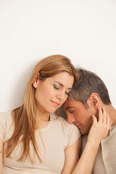 Sleeping mature couple — Stock Photo, Image