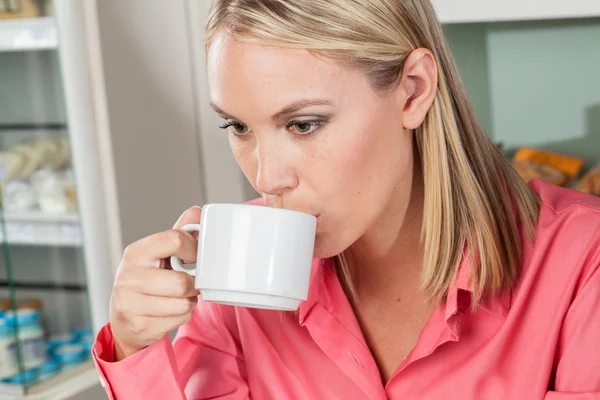 Nő a kávéfogyasztás — Stock Fotó