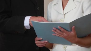 işadamı işkadını gösteren çalışma projesine
