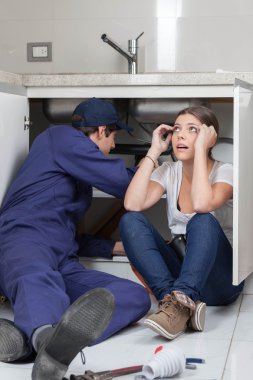 Boru Sabitleme çift su tesisatçıları