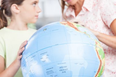 kadın öğretim Coğrafya.