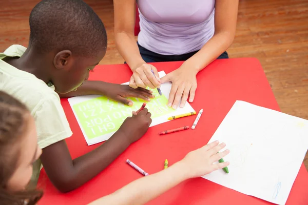 Dibujo de niño — Foto de Stock