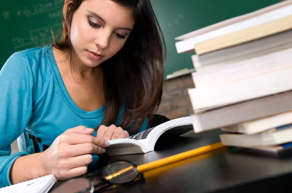 Young Woman studying — Stock Photo, Image