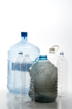 plastik şişe su için