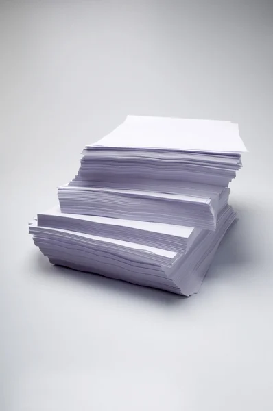 Stack of White Paper — Stock Photo, Image