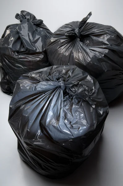 Śmieci w workach foliowych — Zdjęcie stockowe