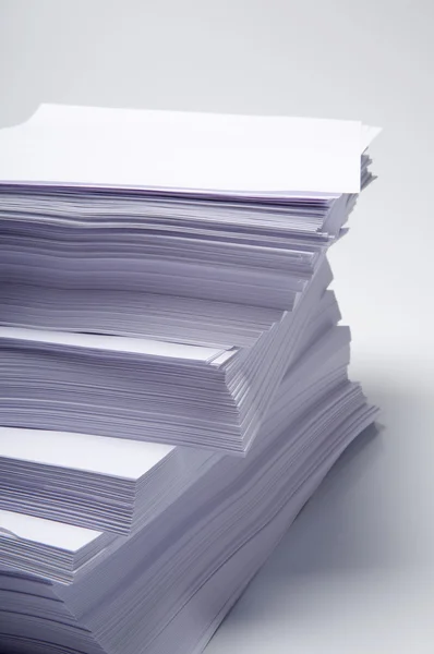 Stack of White Paper Royalty Free Stock Photos