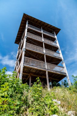 eski ahşap watchtower