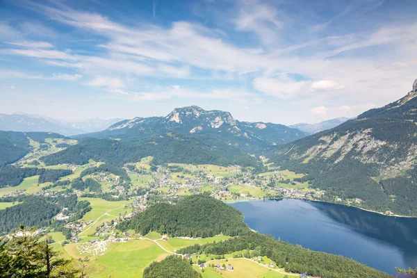 City in mountains — Stock Photo, Image