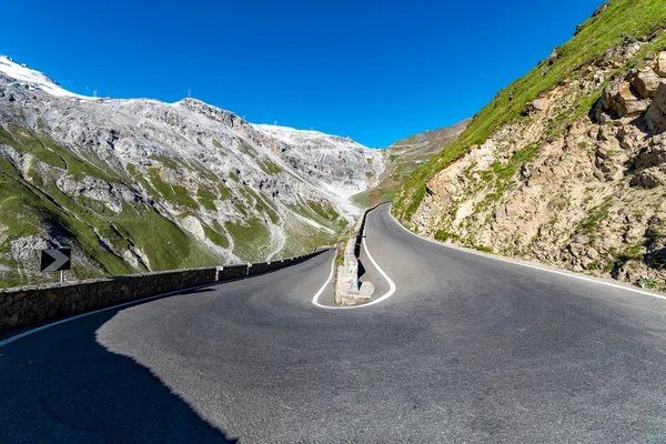 Montañas Alpes Passo Stelvio — Foto de Stock