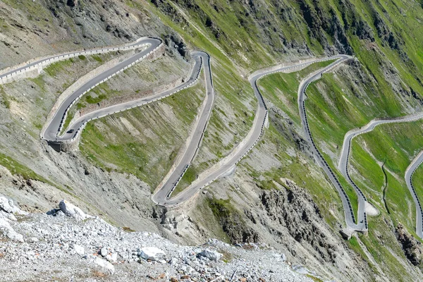 Montañas Alpes Passo Stelvio — Foto de Stock