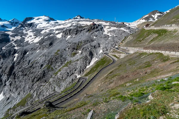 Berge Alpen Passo stelvio — Stockfoto