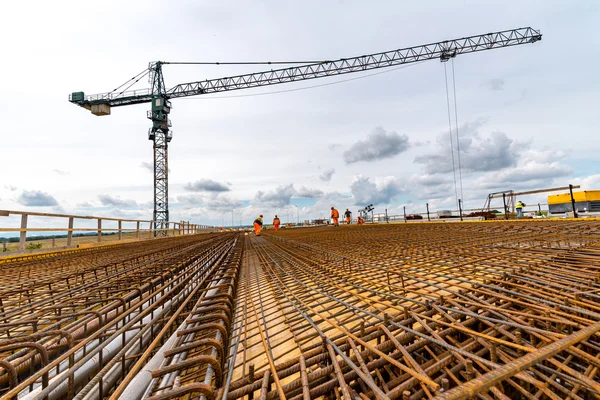 Construcción de nuevas carreteras — Foto de Stock