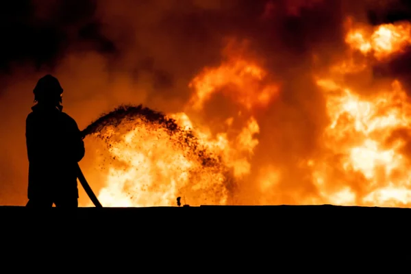 Brandweerman — Stockfoto