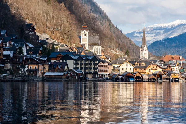 Hallstatt de invierno —  Fotos de Stock