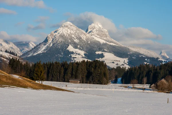 Winteralpen — Stockfoto