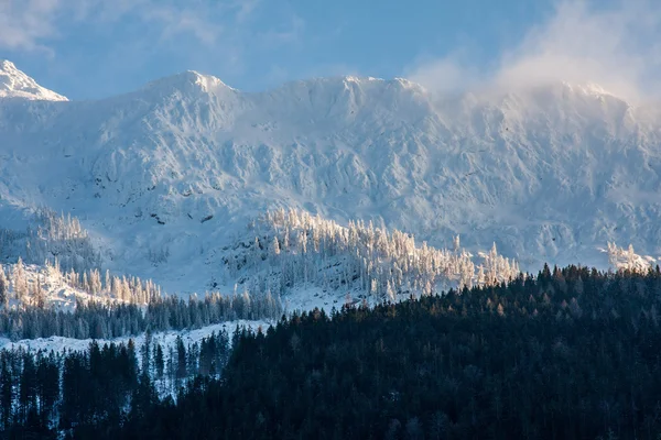 Winteralpen — Stockfoto