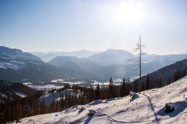 Alpes d'hiver — Photo