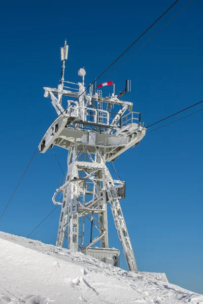 Kış Kayak istasyonu — Stok fotoğraf