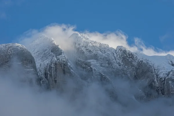 Alpi invernali — Foto Stock