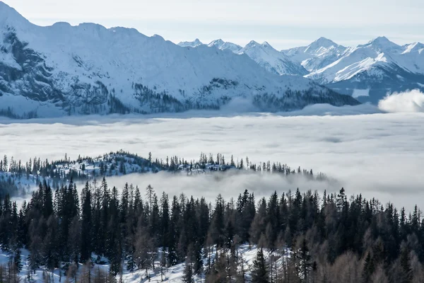 Winteralpen — Stockfoto