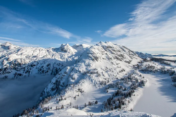 Alpes de invierno — Foto de Stock