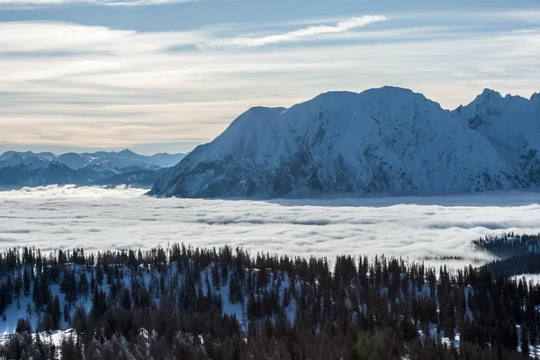 Alpes de invierno — Foto de Stock