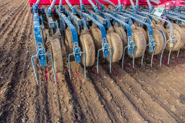 Spring field works — Stock Photo, Image