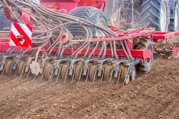 Voorjaar veld werkt — Stockfoto