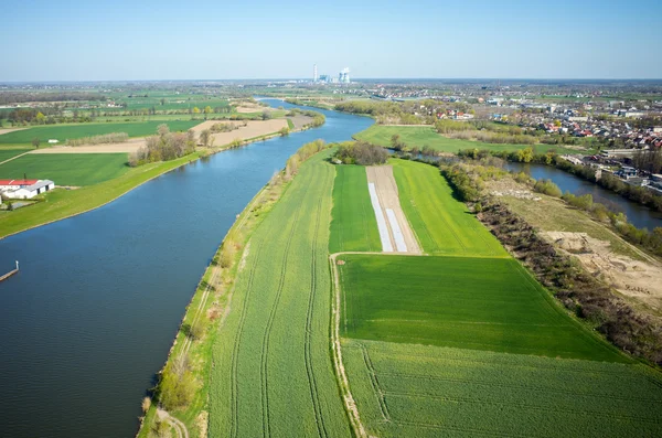 Veduta aerea di Opole — Foto Stock