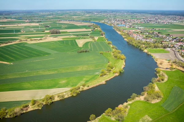 Veduta aerea di Opole — Foto Stock