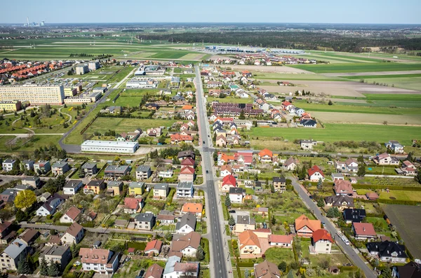 Vista aérea de Opole — Foto de Stock