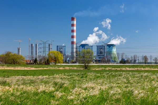 Central eléctrica de Opole — Foto de Stock