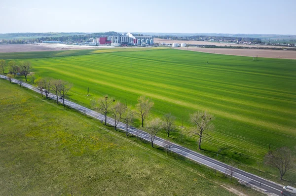 Fabbrica di biogas — Foto Stock