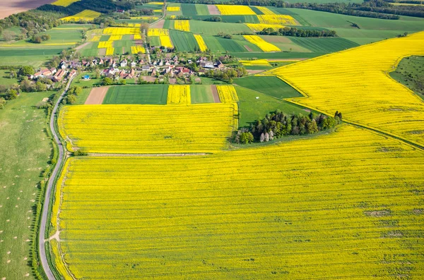 Vista aerea sulla città — Foto Stock