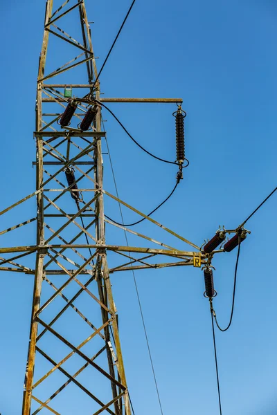 Old power line — Stock Photo, Image
