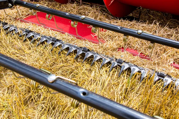 Close view on the combine — Stock Photo, Image