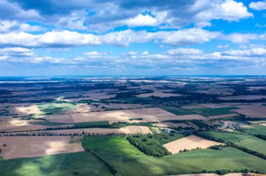 Köyleri havadan görünümü