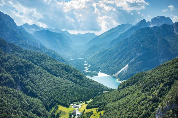 Lago del Predil — Stockfoto