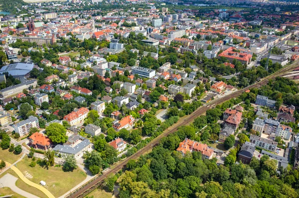 Vista aérea de Opole — Foto de Stock