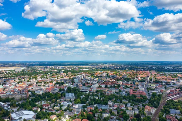 Vista aérea de Opole — Foto de Stock