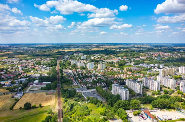 Vista aérea de Opole — Foto de Stock