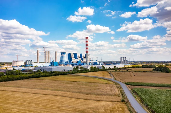 Σταθμός παραγωγής ηλεκτρικού ρεύματος Opole — Φωτογραφία Αρχείου