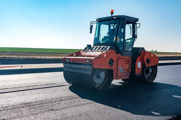 新しい道路の建設 — ストック写真