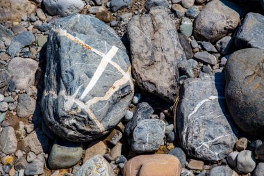 Çamurlu taş görünümü Kapat