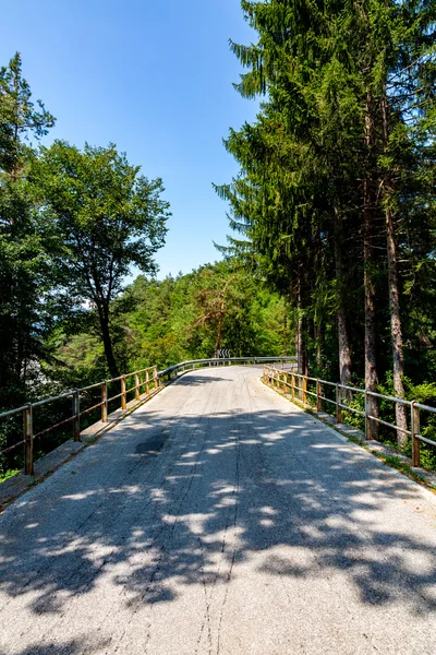 Route in den Bergen — Stockfoto