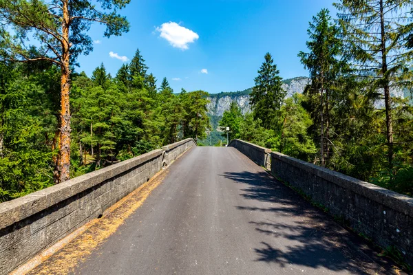 Route in den Bergen — Stockfoto