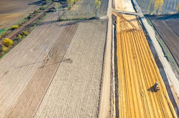 Camino en construcción —  Fotos de Stock